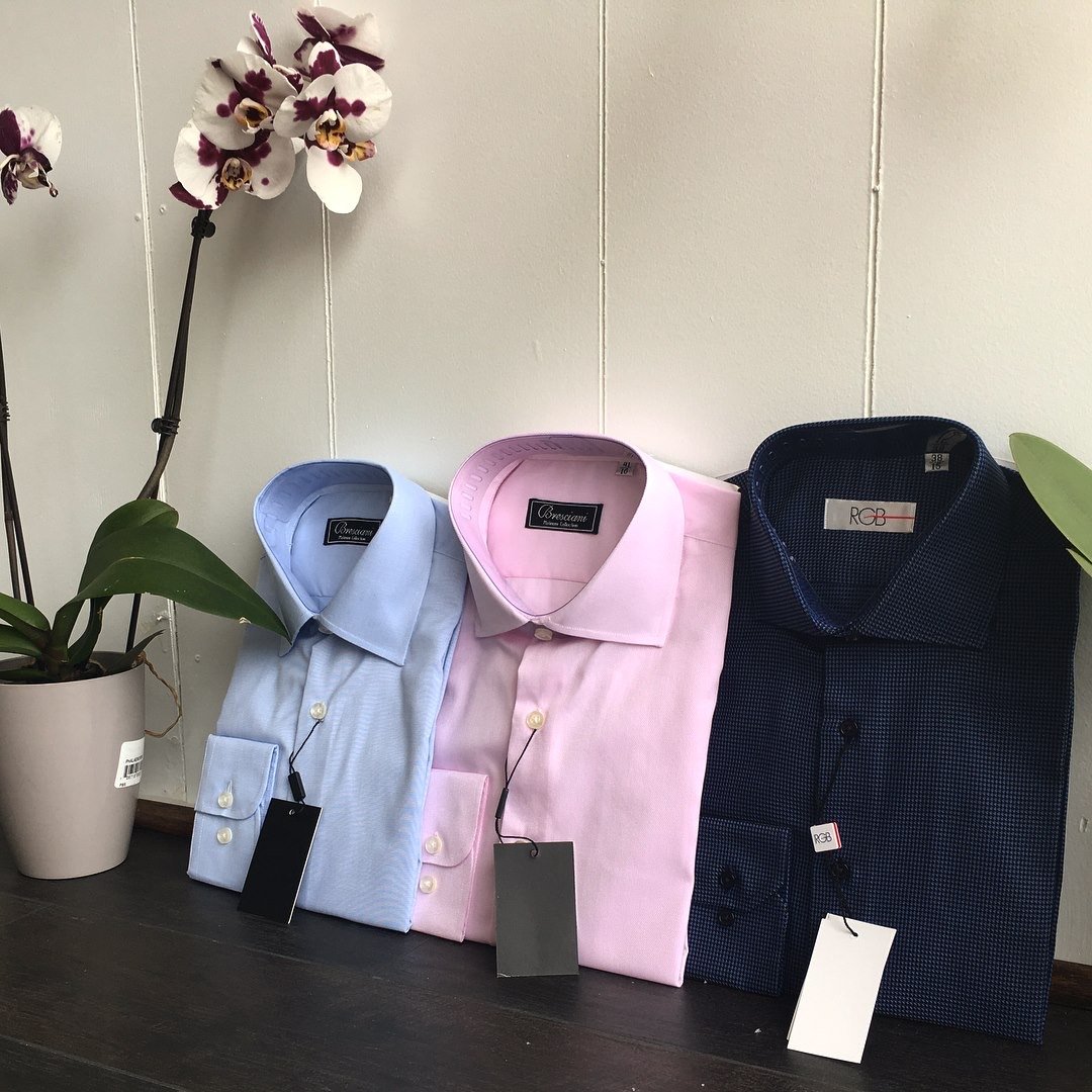 Bresciani and RGB dress shirts